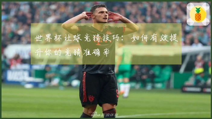 世界杯让球竞猜技巧：如何有效提升你的竞猜准确率